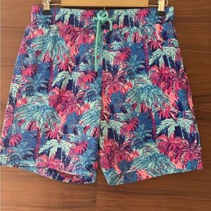 SweetHoney Tropical Palm Men's Board Shorts